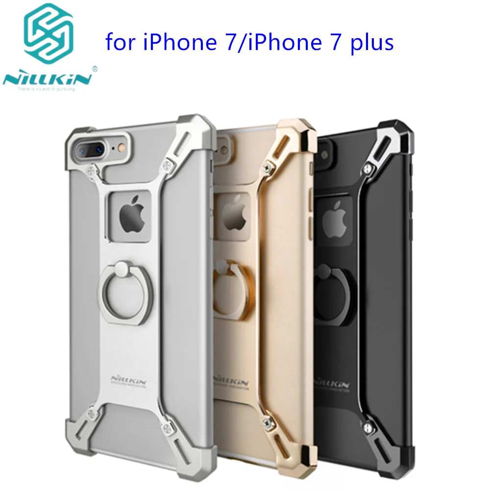 bilder für Für apple iphone 7 capa handy-telefon standplatz-abdeckung nillkin metall tough zurück abdeckung ring form halter für apple iphone 7 plus case bilder für Für apple iphone 7 capa handy-telefon standplatz-abdeckung nillkin metall tough zurück abdeckung ring form halter für apple iphone 7 plus case