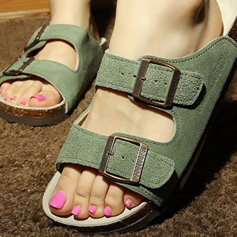 

Men Women Sandal Breathable Anti-slip Flat Slipper for Summer Beach MUG88