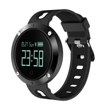 IP68 Водонепроницаемый SmartBand DM58 Монитор артериального давления Шагомер Bluetooth Спорт сердечного ритма умный браслет Поддержка Android и IOS