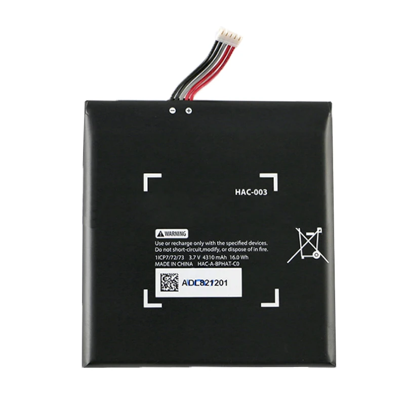 

4310mAh Li-ion Battery Replacement For Nintendo Switch Gamepad NS Controller 3.7V Rechargeable Built-in batteries
