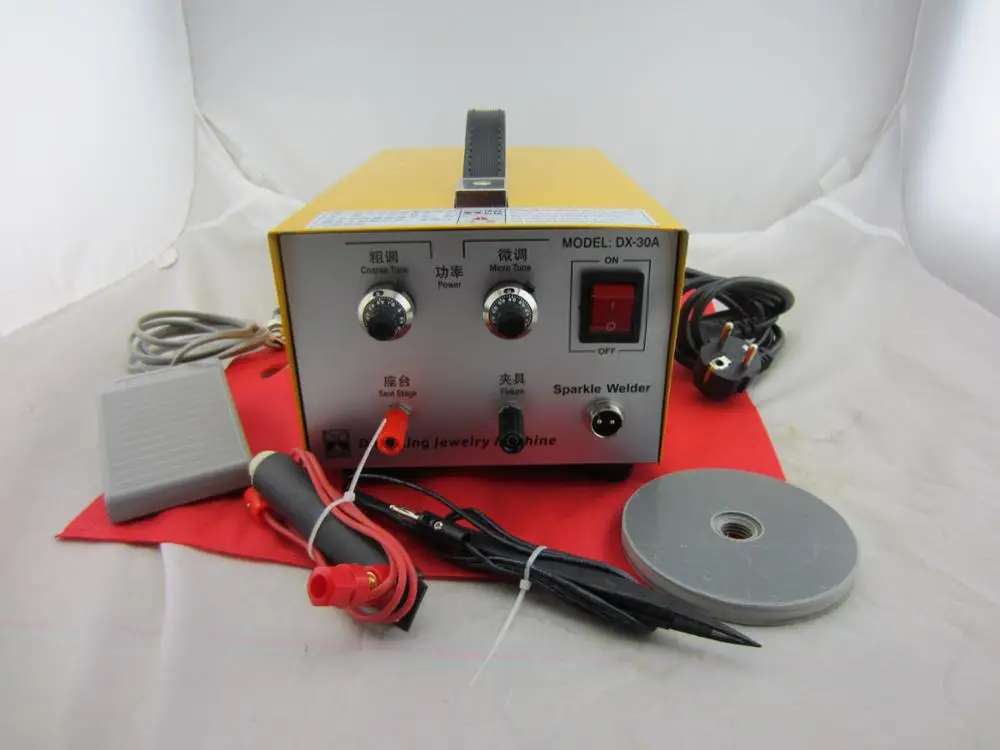 

110v jewelry welder machine, portable gold welding machine , mini welding machine spot jewelry welder jewelry tools and eq
