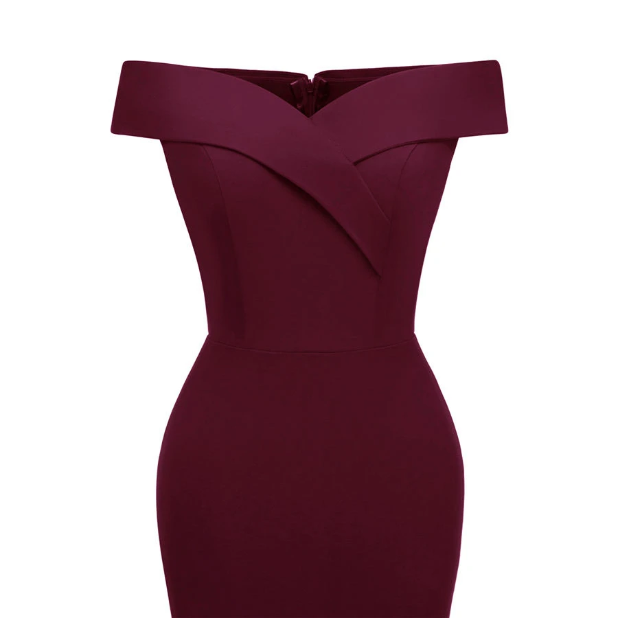 Gladiolus Off Shoulder Long Summer Dress Women Sexy Sleeveless Slim Maxi Mermaid Formal Dress 2019 Ladies Evening Party Dresses (12)