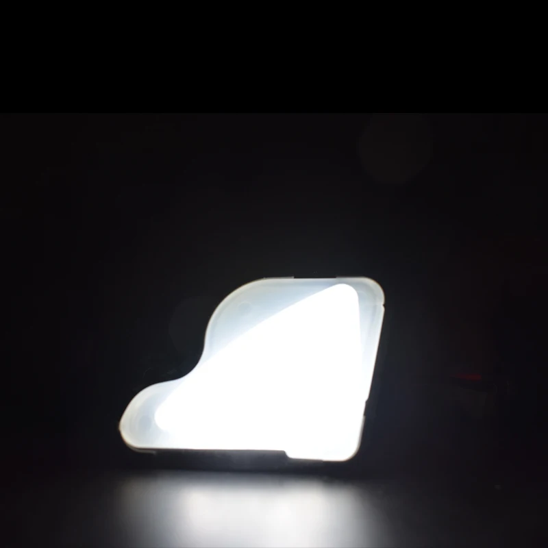 2x Error Free White LED Under Side Mirror Light Puddle Lamp for Skoda Octavia Mk3 5E 2012-2017