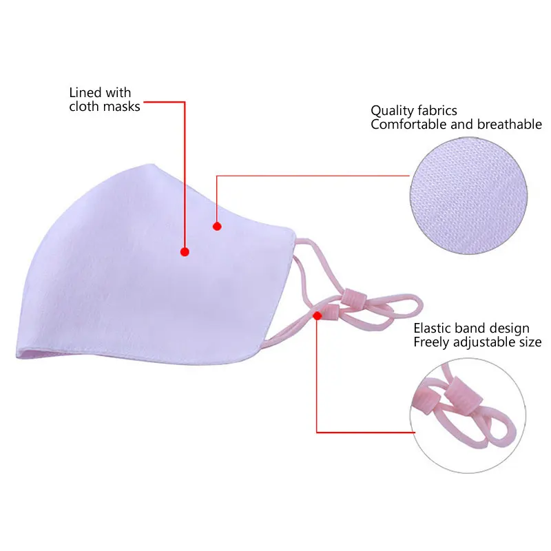 Модная противопылевая маска для лица и рта, респиратор-Пылезащитная Антибактериальная моющаяся-многоразовые удобные маски для женщин и детей