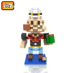 LOZ Popeye The Sailor Цифры Сборки Модели Игрушки для Детей Рождественский подарок 14 + Строительные Блоки
