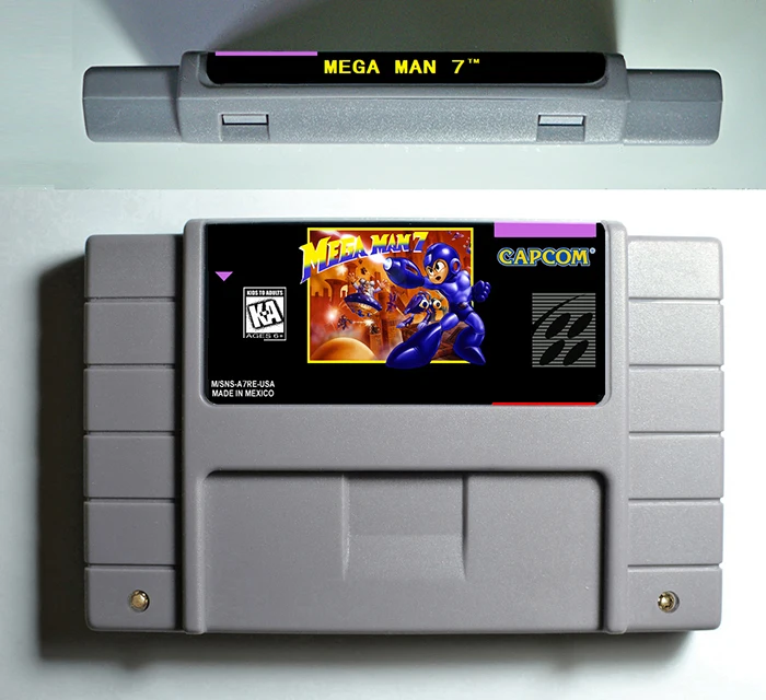 

MEGA MAN 7 Megaman 7 - Action Game Cartridge 16 bit 46 pin USA Version
