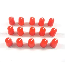 15 шт./лот, крышка эквалайзера, ручка эквалайзера/старшеклассный басовый горшок, ручка крышки для Pioneer DJ миксера DJM DJM-2000 900 850 750 700 800 красного цвета