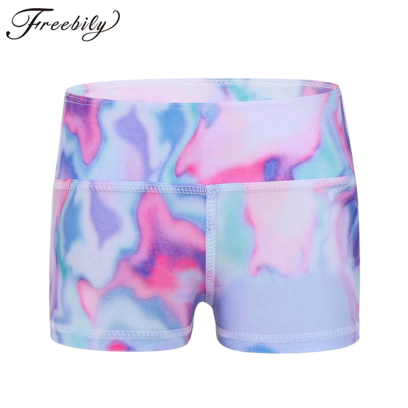 Kids Girls Ballet Shorts Boy-cut High Waist Dance Bottoms Swimsuit for Sports Workout Gymnastics Leotard | Тематическая одежда и