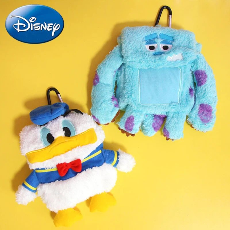 Милый Плюшевый Рюкзак Disney с Дональдом Даком Kawaii Детский рюкзак набивным животным