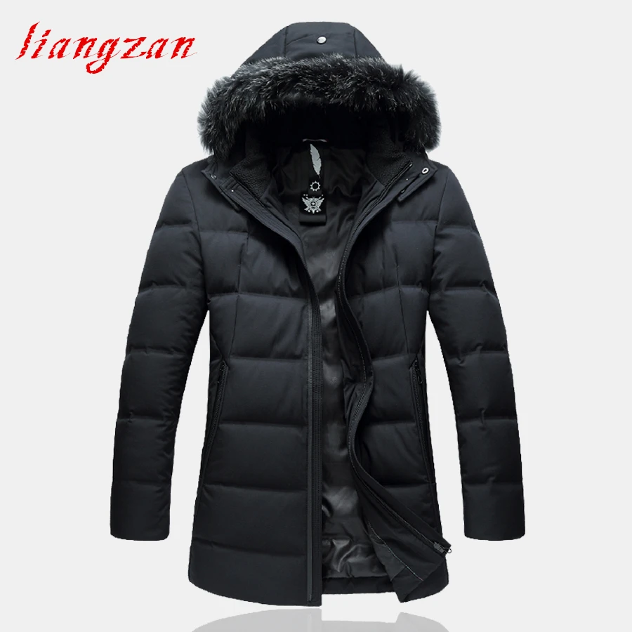 Men 90 White DuckJackets And Coat Winter Snow Warm Thick Hooded Winter
