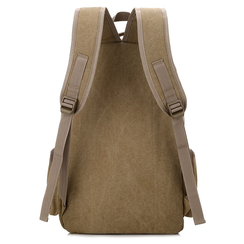 2020 New Vintage Fashion Man's Canvas Backpack Travel Schoolbag Male Backpack Men Large Capacity Rucksack Shoulder School Bag