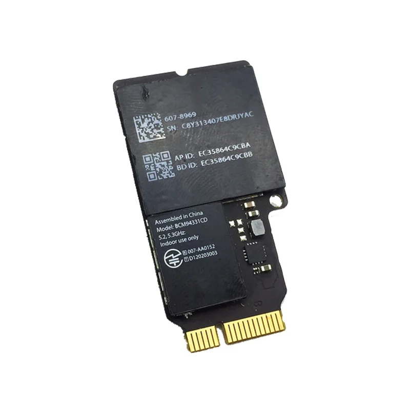 

Бесплатная доставка! Беспроводная Wi-Fi-карта Bluetooth Для IMAC A1418, A1419, Wi-Fi BCM94331, 1 шт.