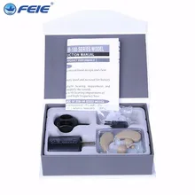 Dual Mic Wireless Rechargeable Headphone In Ear Sound Amplifier Hearing Aid S-109S free shipping cost