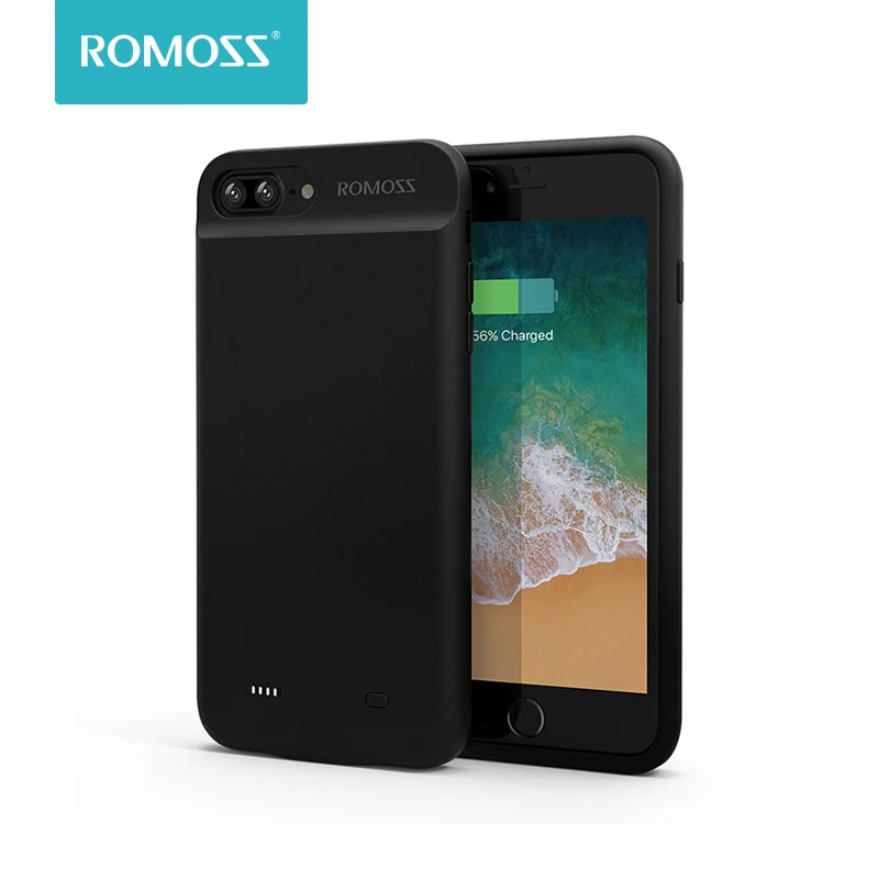 

Romoss 3800mAh Battery Case For iPhone 6/7 Plus Power Bank Charging Case For iPhone 6/7 Plus Battery Charger Case Cover