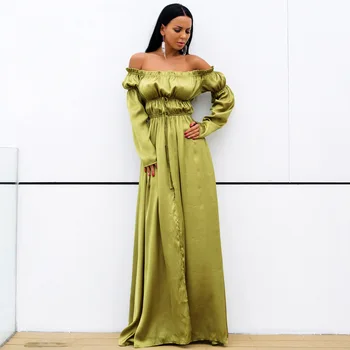 

2019 Dress Sexy Celebrity Backless Slit Chalaza Elegant Women Slash Neck Night Club Full Body con Party Dresses Wholesale
