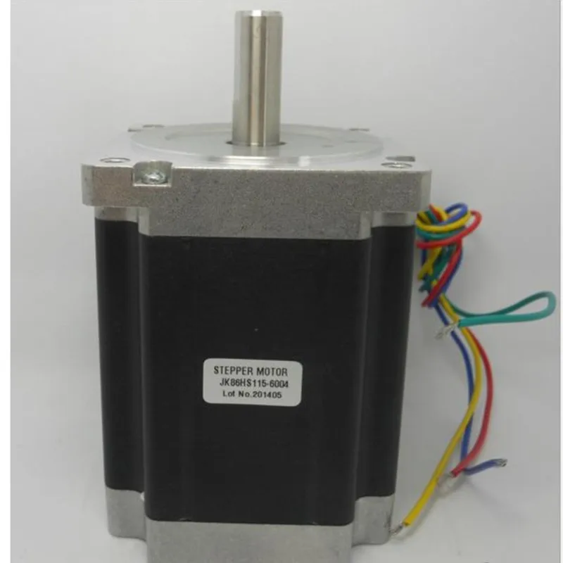 

1pcs Nema34 Stepper Motor 86HS115-6004 8.7N.m 6A Nema 34 motor 1240 Oz-in for CNC engraving machine high torque 3d print