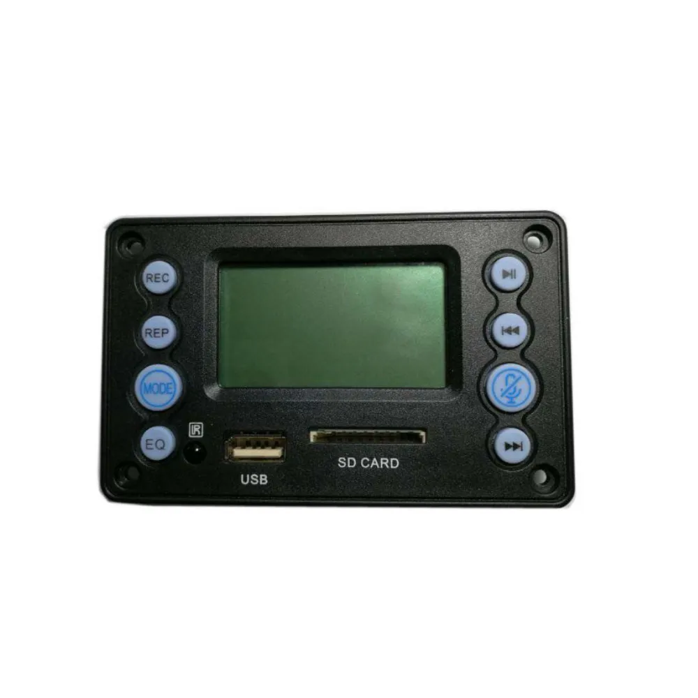 MP3 декодеры Tenghong Bluetooth 4 2 с записью WAV WMA APE DC5V 12V батарея двухсторонний аудио вход