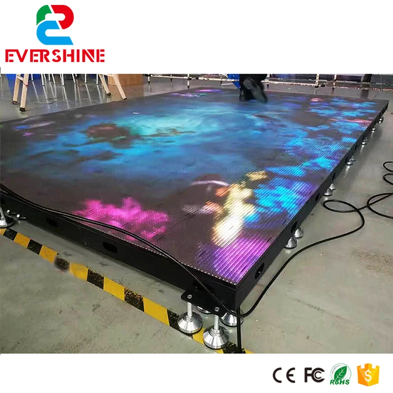 Fábrica de Desempenho Pista de Dança de Vídeo Shenzhen Mostram Uso Aluguer Display Led