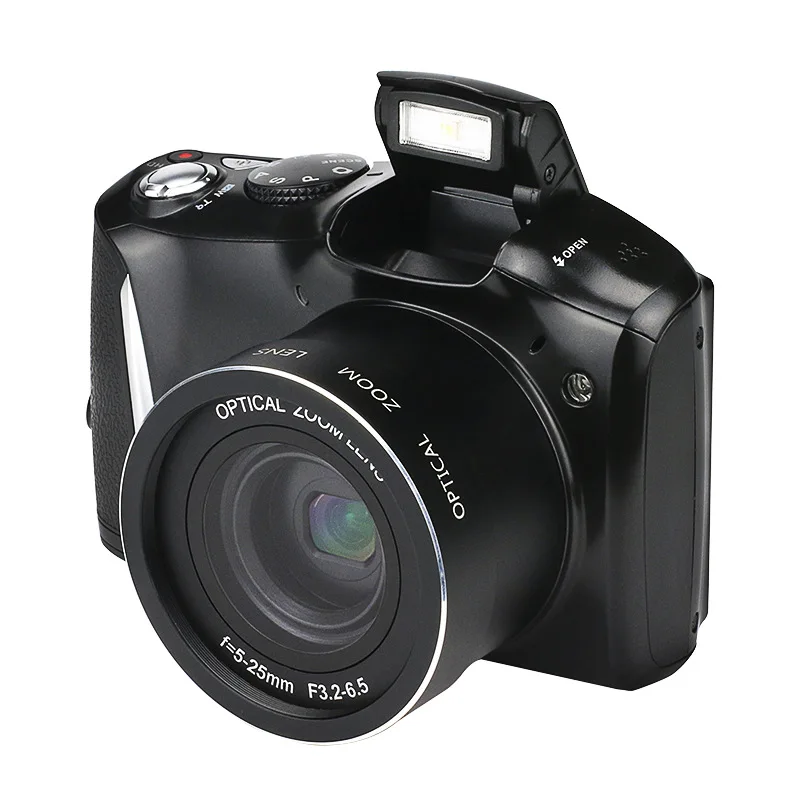 Karue Digital Video Camera 24 MP High Definition Pixel Video Camera 3.5inch Focus Single Lens Digital Camera 20X Digital Zoom
