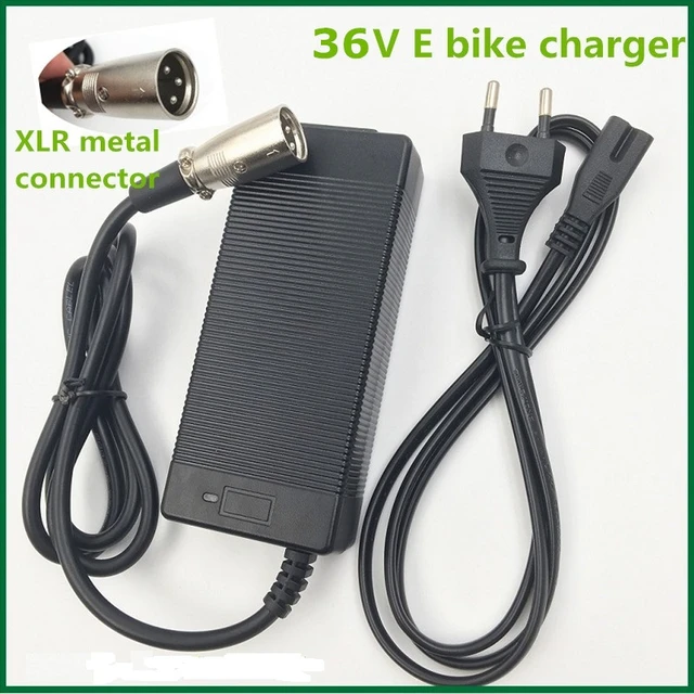 36v 2a Scooter électrique Chargeur de batterie au plomb acide pour 41.4v  Vélo électrique Fauteuil roulant Chargeur de batterie au plomb-acide