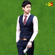 Mens traje chaleco Slim fit chaleco negro navy chaleco chalecos chaleco hombre hombre vestido de traje chalecos chaleco botón formal