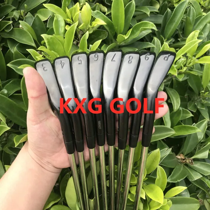 

2019 New Limit golf irons KXG Black AP3 irons forged set ( 3 4 5 6 7 8 9 P ) with dynamic gold S300 steel shaft 718 golf clubs