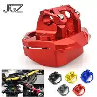 CNC Aluminum Motorcycle Handlebar Risers Handle Bar Clamp Mount for Yamaha XMAX 250 300 2017 2018 Accessories Black Gold Blue