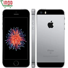 Apple iPhone SE Dual Core Cell Phones 12MP iOS Fingerprint Touch ID 2GB RAM 16/64GB ROM 4G LTE Refurbished iPhone se