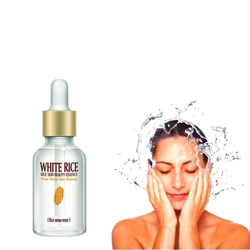 

White Rice Reddish Skin Whitening Essence Snail Scar Repair Cream Vitamins Anti Wrinkle Face lift Droopy Skin Essence 15ml/Pcs