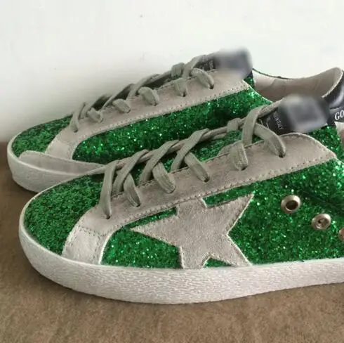 Boys Girls Goose Superstar Casual Shoes sport star Children Breathe Shoe Silver Flashing kids Sneakers genuine