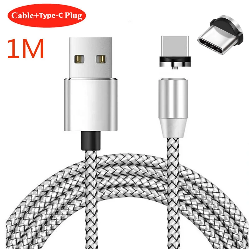 Быстрая зарядка 3,0 USB Зарядное устройство для samsung Galaxy A6 A8 J4 J6 плюс S6 S7 край A30 A50 J7 J5 A9 A7 Магнитный зарядный кабель - Цвет: Type-C Plug Cable