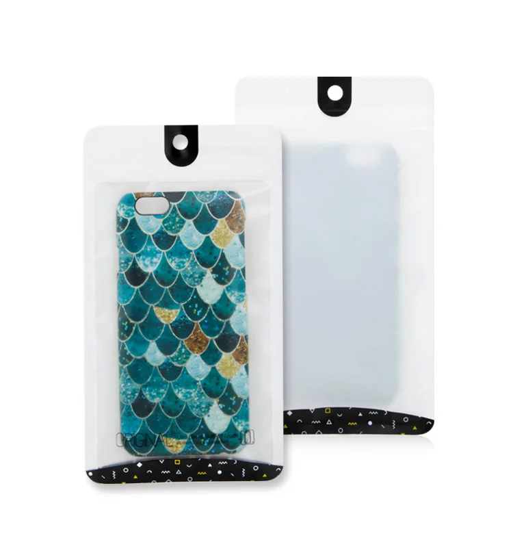 

100 pcs Customize Logo Universal White Plastic Packaging Bag Ziplock Bag for Cell Phone Case for Samung note8 Retail Poly Bag