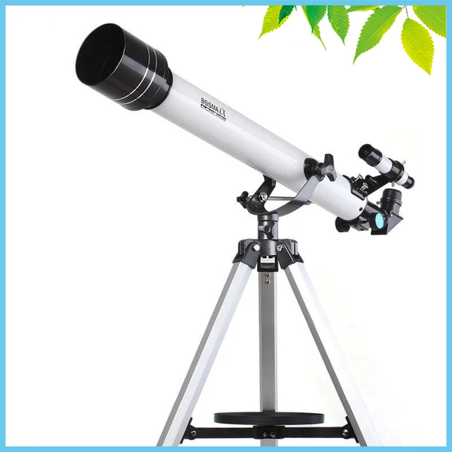 Cheap 525X Professional Refractive Astronomical Telescope with Tripod Finder Monocular Spotting Scope 700/60mm Telescopio Great Gift