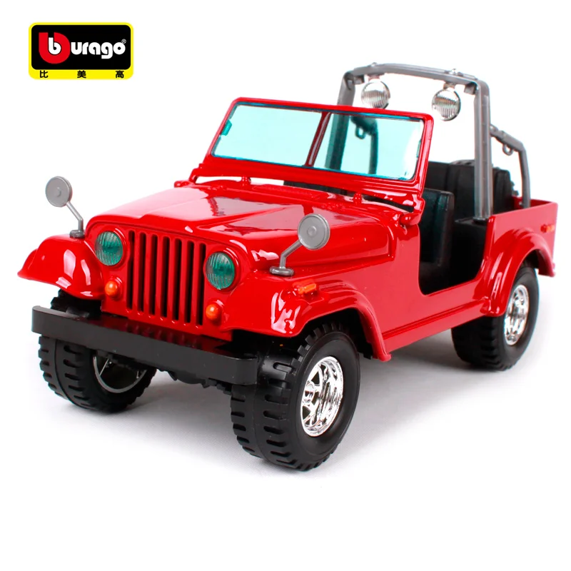 Bburago 1:24 Jeep Wrangler SUV Diecast 
