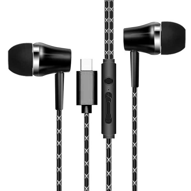 Showkoo Type C connector In-ear earphone for Xiaomi Mi2s mix Huawei Android mobile phone with Mic Universal headphone earpiece |