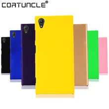 Чехол для телефона s для Fundas sony Xperia XA1 чехол 360 жесткий пластик PC карамельный цвет задняя крышка для Coque sony L1 XA1 Ultra XA1 Plus чехол