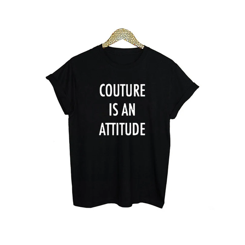 الأزياء شعار مضحك النساء تي شيرت كوتور هو الموقف رسائل مطبوعة تي شيرت أسود أبيض تي شيرت فام الأزياء شعار مضحك النساء تي شيرت كوتور هو الموقف رسائل مطبوعة تي شيرت أسود أبيض تي شيرت فام