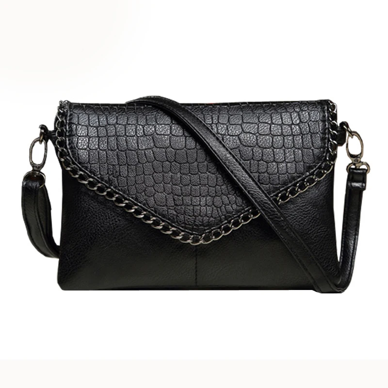 Новая модная маленькая сумка, женские сумки-мессенджеры из искусственной кожи, сумка через плечо для женщин, клатчи, женские кошельки - Цвет: Black