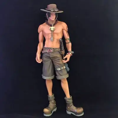 Best Offers 26cm One piece Ace Action Figure Anime Doll PVC New Collection figures toys brinquedos Collection