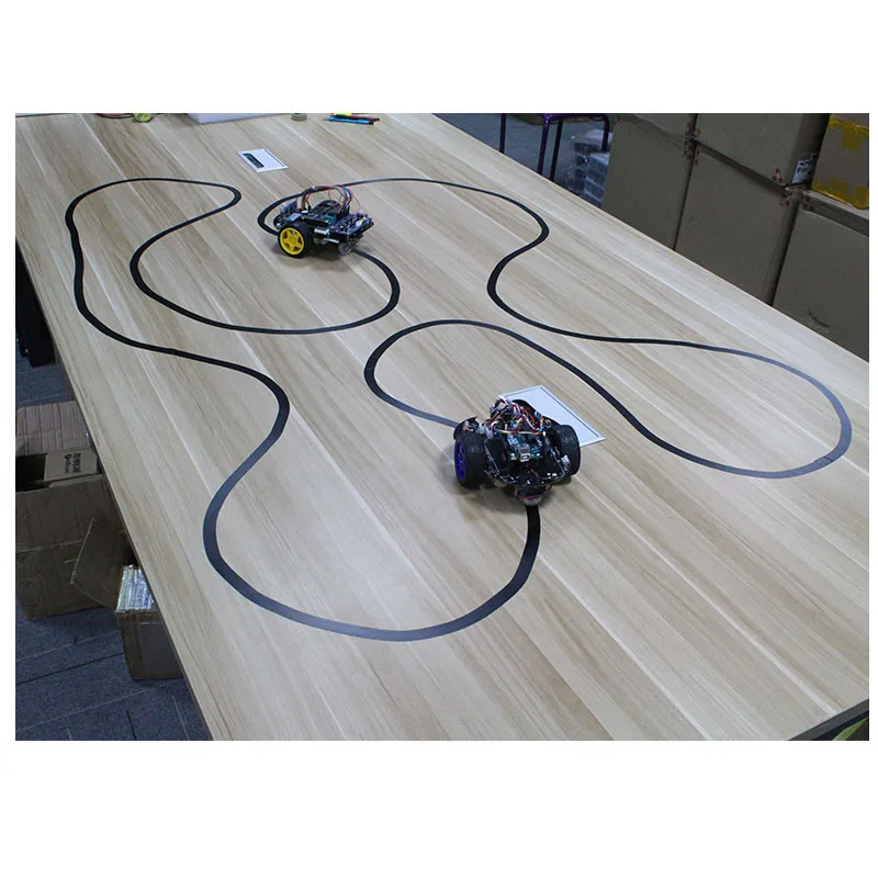 

Adhesive Insulating Tape Leaded PVC Electrical Insulation Tape Smart Car Tracking Track Line Runway Tracing Orbit Infrared Black