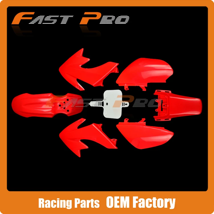 Complete Body Plastics Kits For CRF50 XR50 and Most Chinese Pit Bike MX