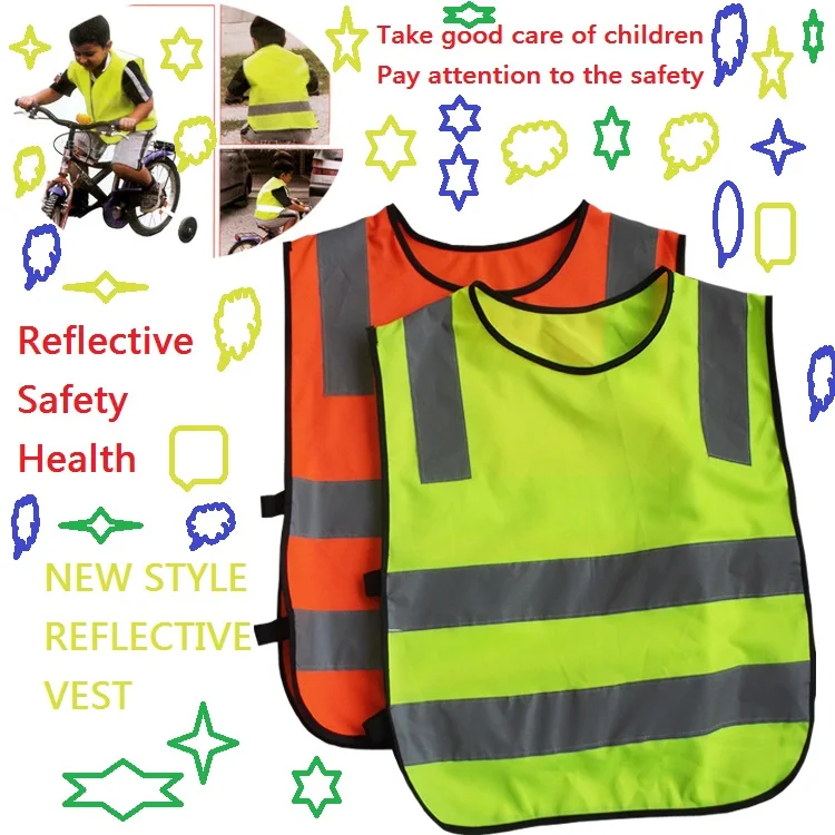 New safety traffic pupil reflective clothing/ reflective vest/ children
