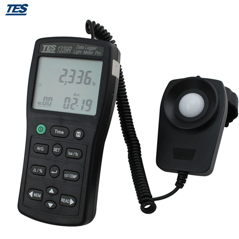 TES-1339R свет лесопогрузчика метр Luxmeter(rs-232) 0,01 до 999900 люкс PC запись данных