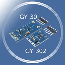 Livraison Gratuite! 1 Pièces Standard BH1750FVI GY-30 GY-302 Numérique Capteur D'intensité Lumineuse BH1750 16bitAD Module Pour Arduino 3V-5V