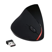 Надежный игровая мышь 2.4 ГГц Беспроводной эргономичный Дизайн Вертикальная 2400 Точек на дюйм USB Мыши компьютерные Мышь для портативных ПК