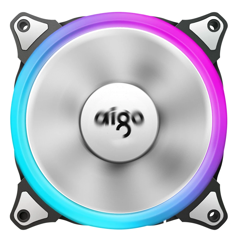 Aigo C3 3 упак. кулер для процессора с RGB пультом 120 мм 12в Вентилятор тауэра CPU ПК