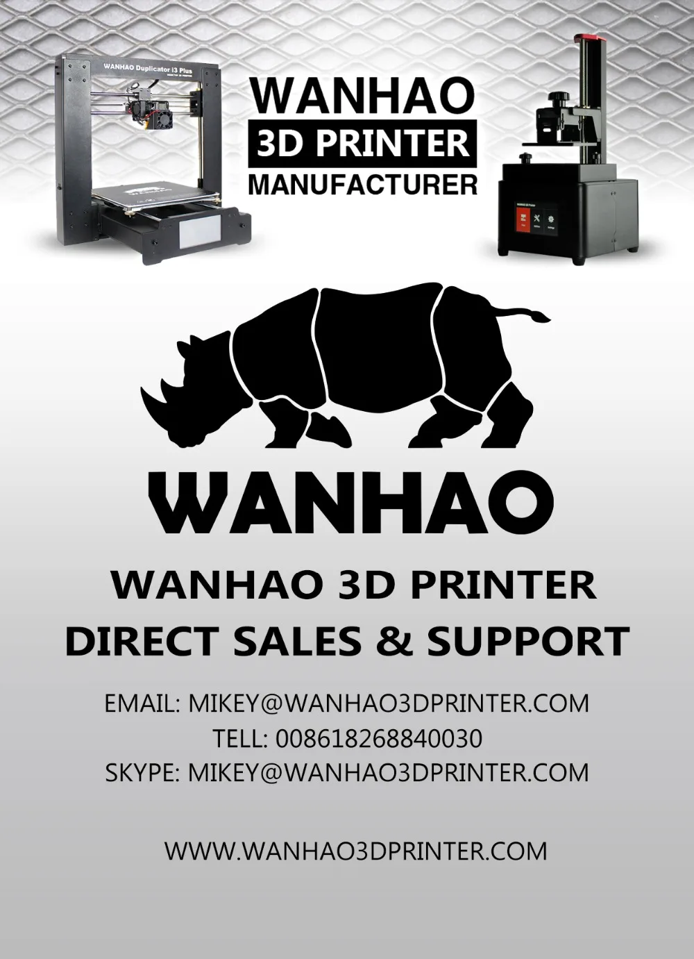 Duplicator 7 Factory Direct Sale and Support industrial 3d printer