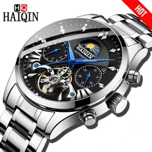 2018 HAIQIN Men's Watches Top Brand Luxury Automatic Mechanical Watch Men Sport Wristwatch Male Clock Relojes Hombre Tourbillon 2018 HAIQIN Men's Watches Top Brand Luxury Automatic Mechanical Watch Men Sport Wristwatch Male Clock Relojes Hombre Tourbillon