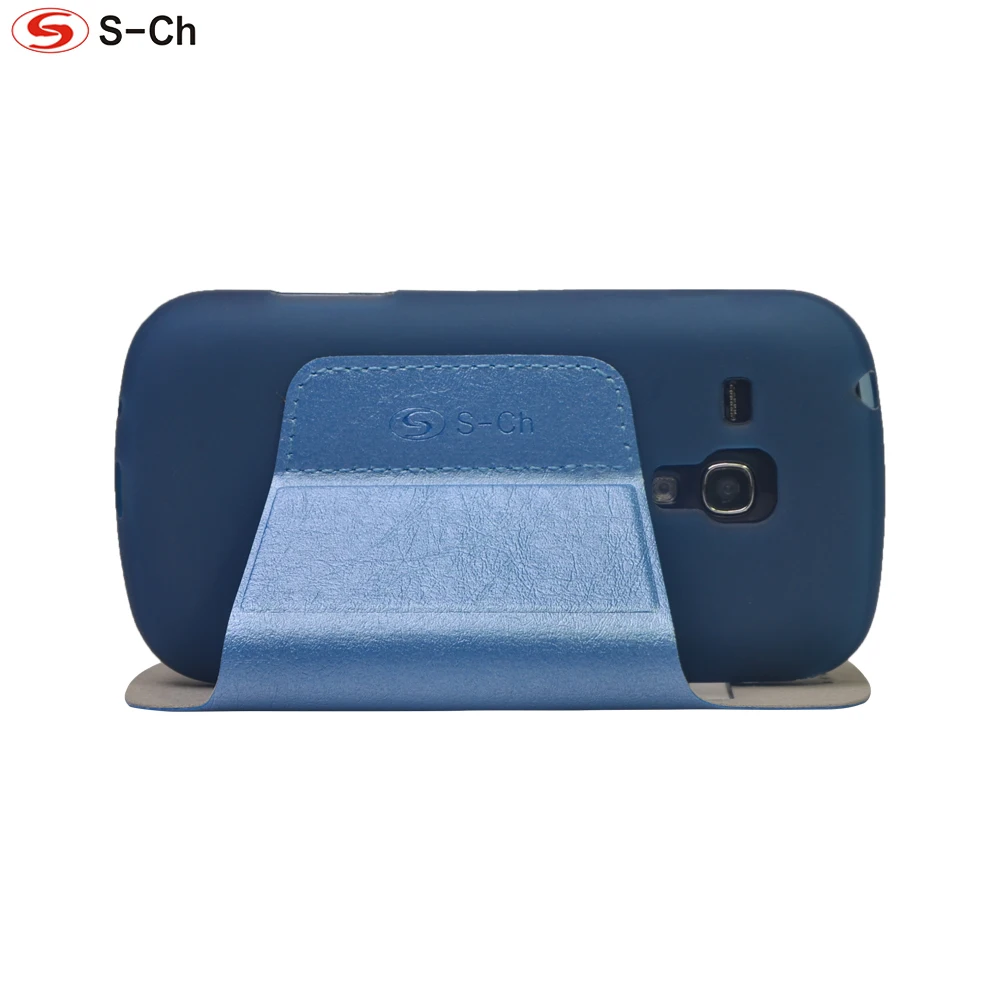 S CH новинка Ультратонкий чехол книжка для Samsung Galaxy Duos S7562 Trend S7560 8 цветов|cover for samsung
