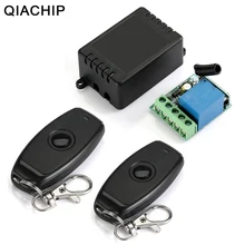 433MHz Universal Wireless Remote Control DC 12V 1CH Relay Receiver Module RF Switch 1 Button Remote Control Gate Garage dc 12v 1 channel remote control motor switch wireless curtain switch 2 button remote control for home light door access control